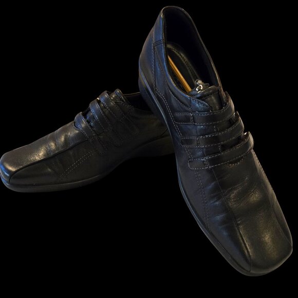 Ecco Shoes - Ecco “Shade” 3-Strap Leather Shoes – EU 42 – Like New (Worn Once)